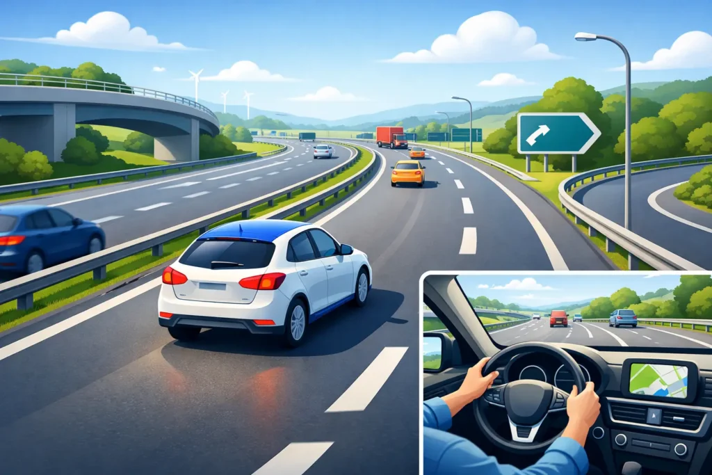 Motorway Driving Lessons for Calm, Safe Journeys